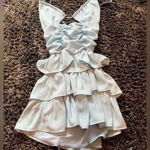 Super cute Lucy in the sky blue dress